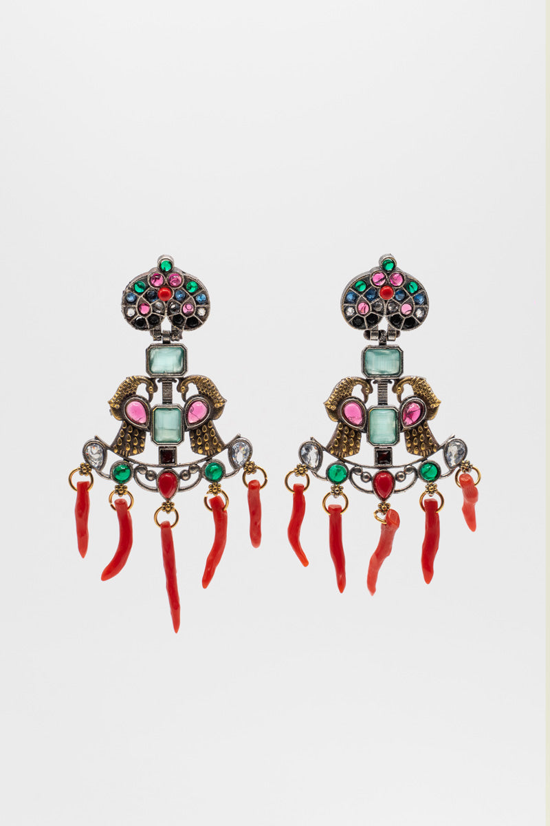 Pendientes Diya Coral